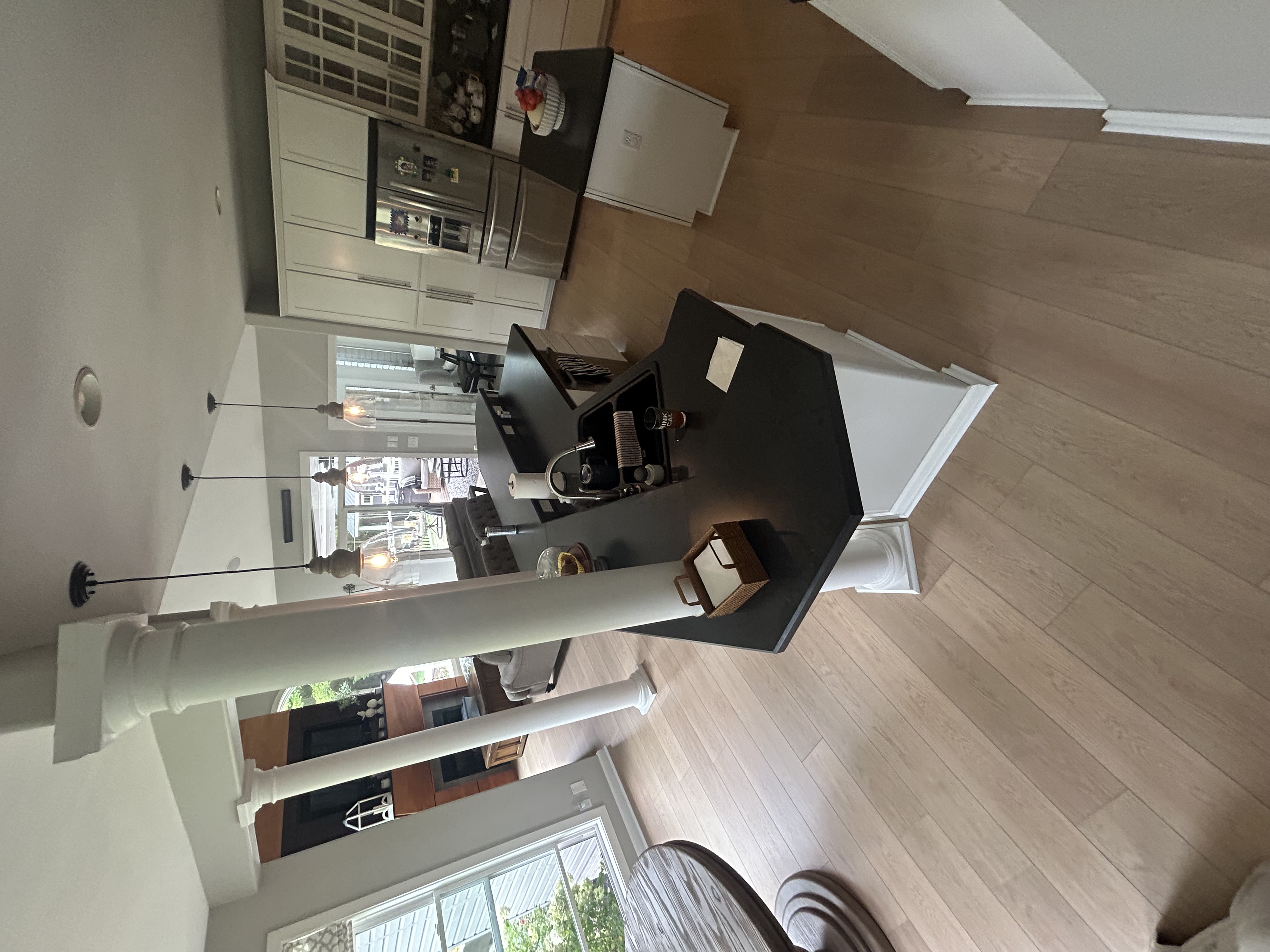 Open Concept Hardwood Flooring Installation