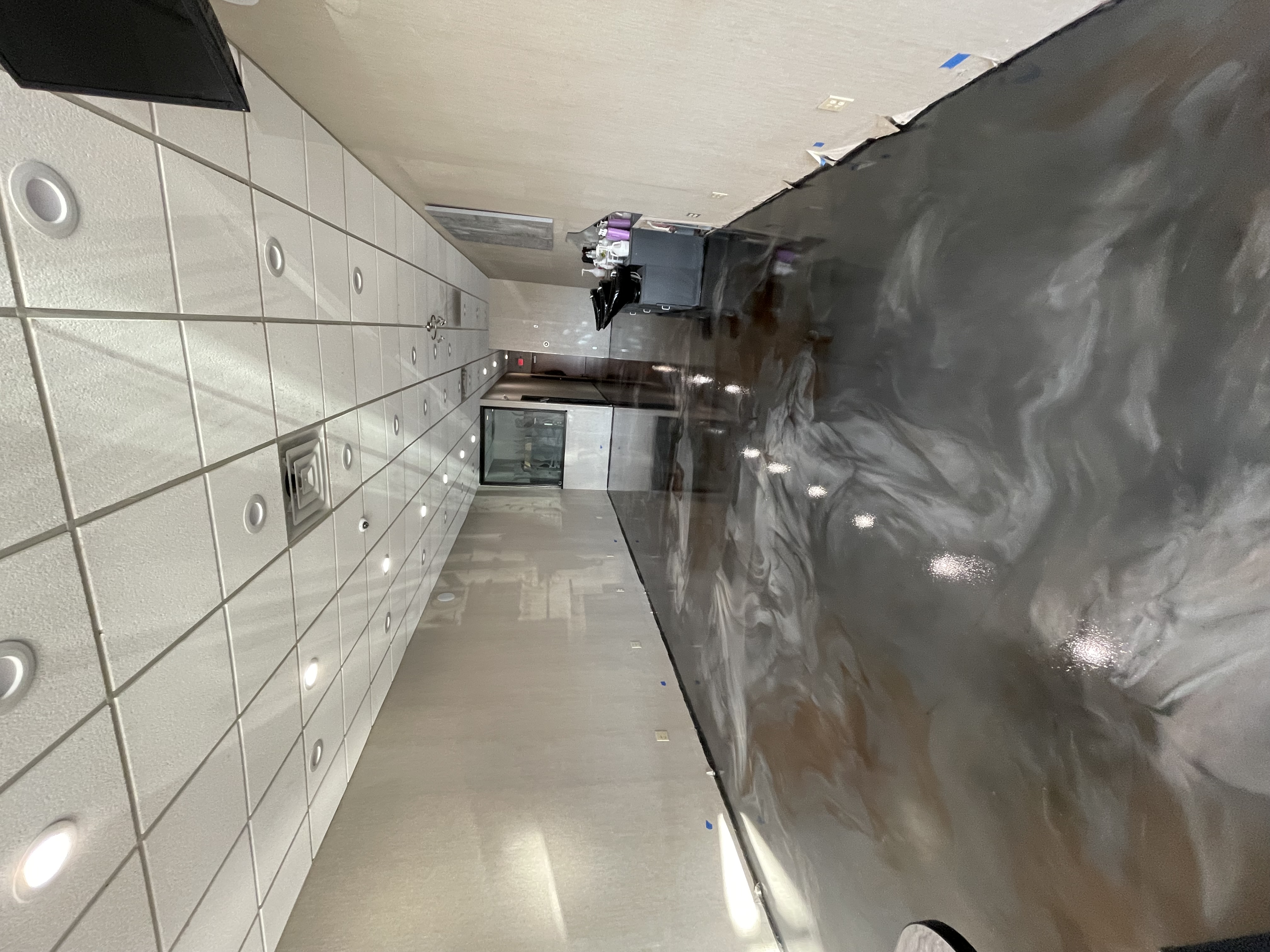 Metallic Epoxy Flooring Installation